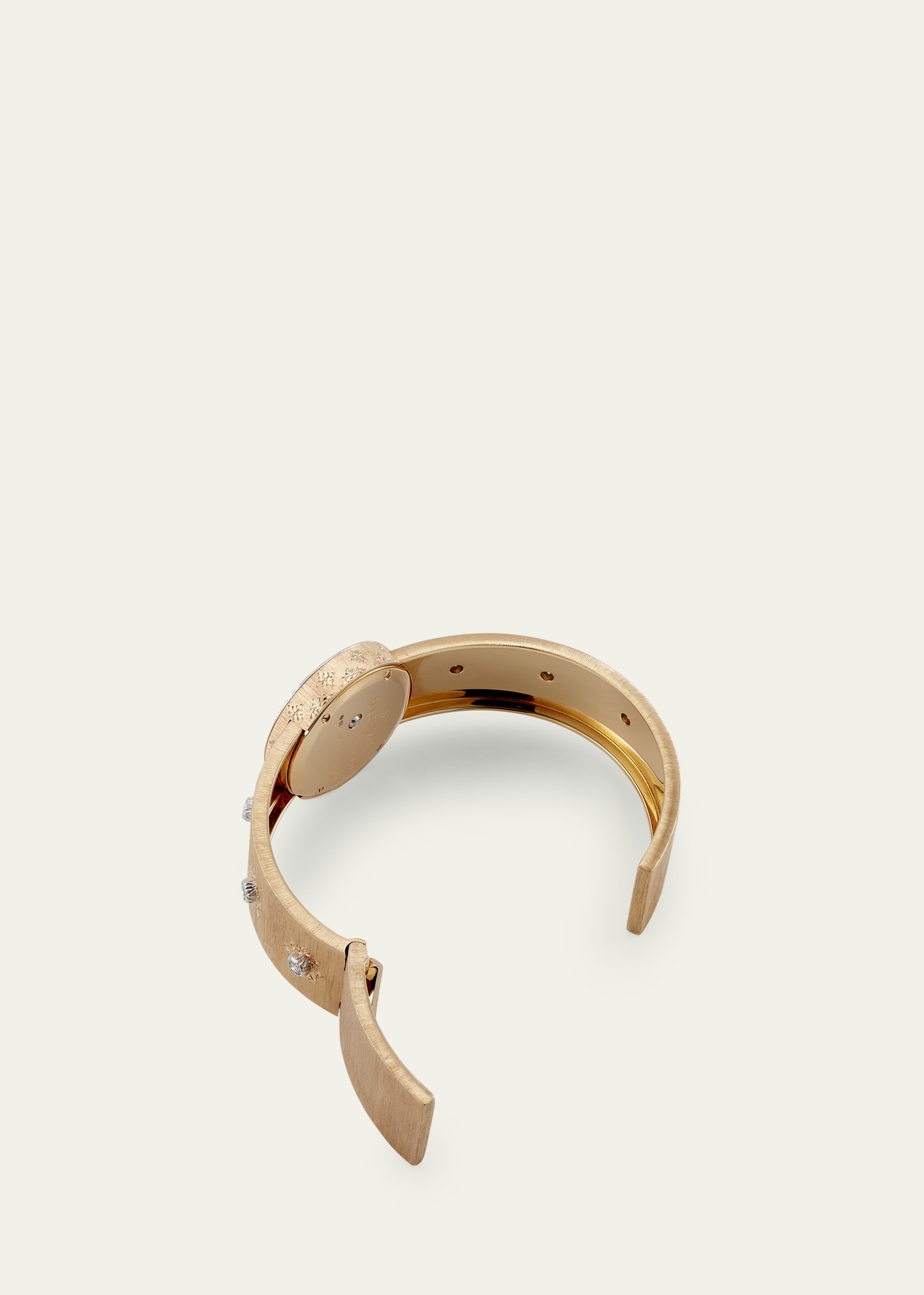 Macri 18K Pink Gold Diamond and Tiger's Eye Watch - 4
