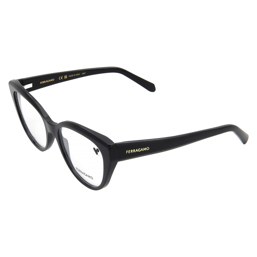 Salvatore Ferragamo Demo Cat Eye Men's Eyeglasses SF2970 001 53 - 4