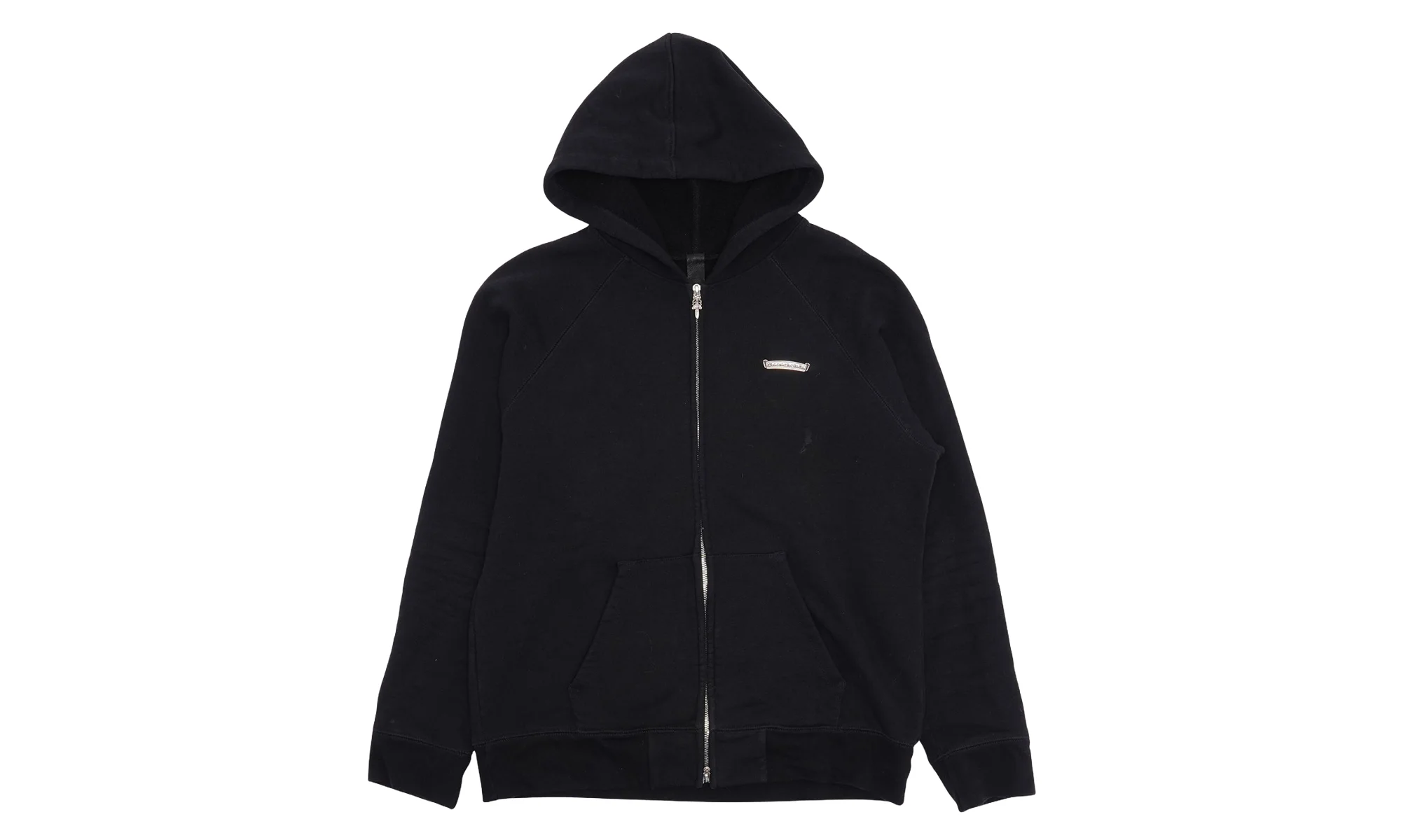 Embroidered King Taco Zip Up Hoodie "Black" CHRM1741 - 1