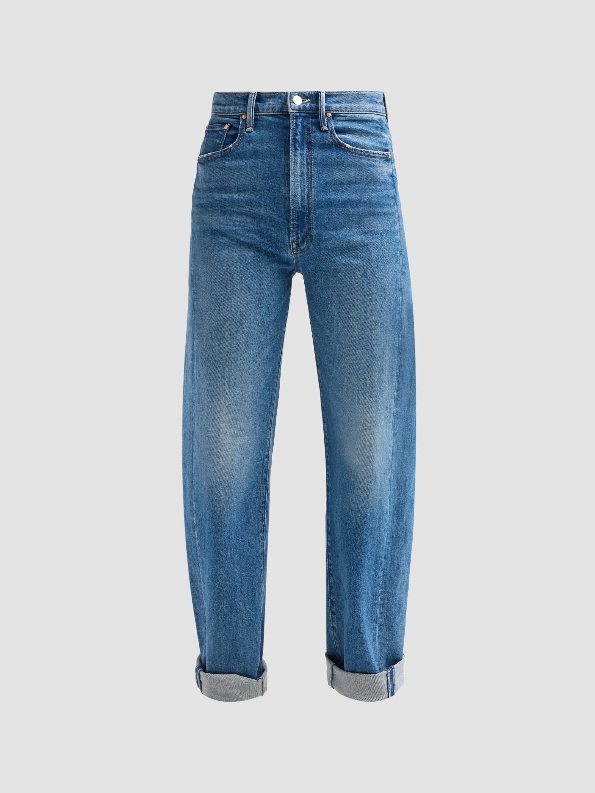 Women's The Half-Pipe Flood Cuff High-Rise Jeans - Get Two Birds Stoned - 1