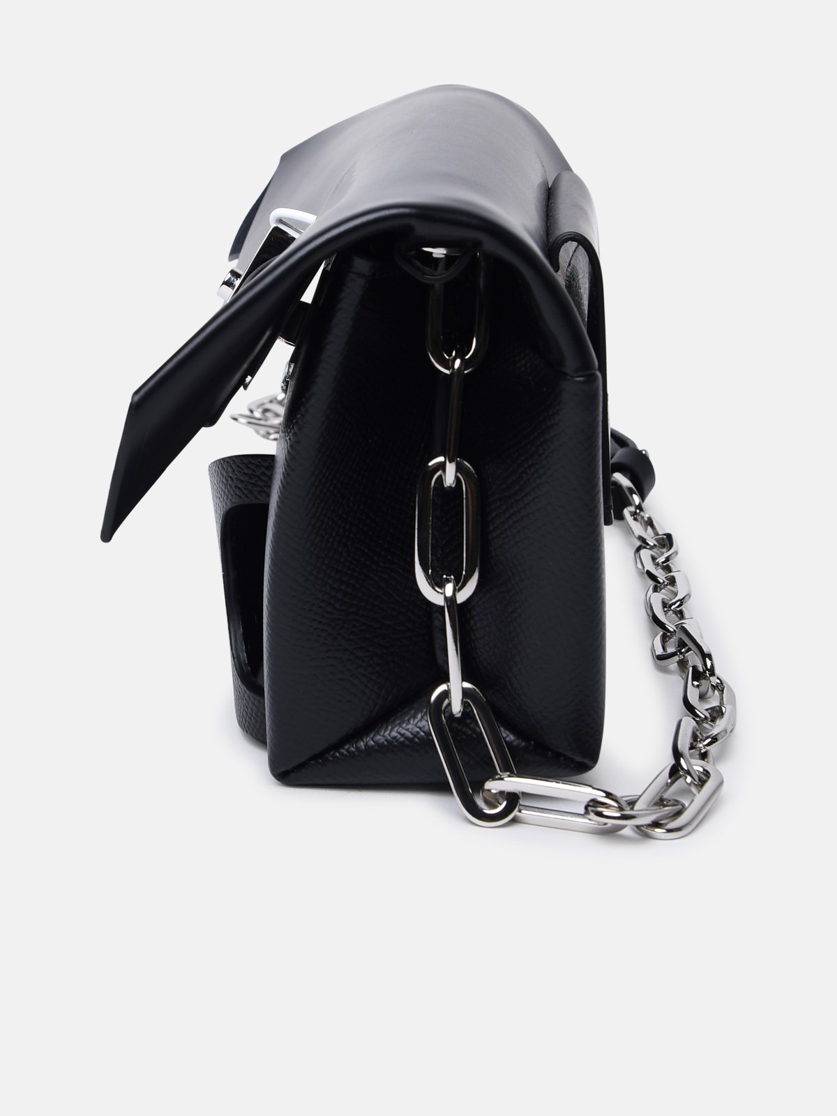 BLACK LEATHER BAG - 2