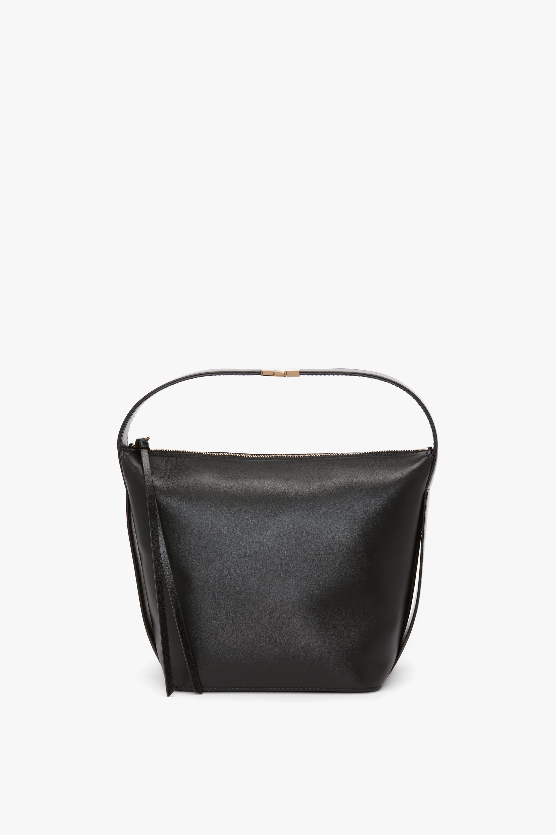 Medium Belt Bag in Black Leather - 1