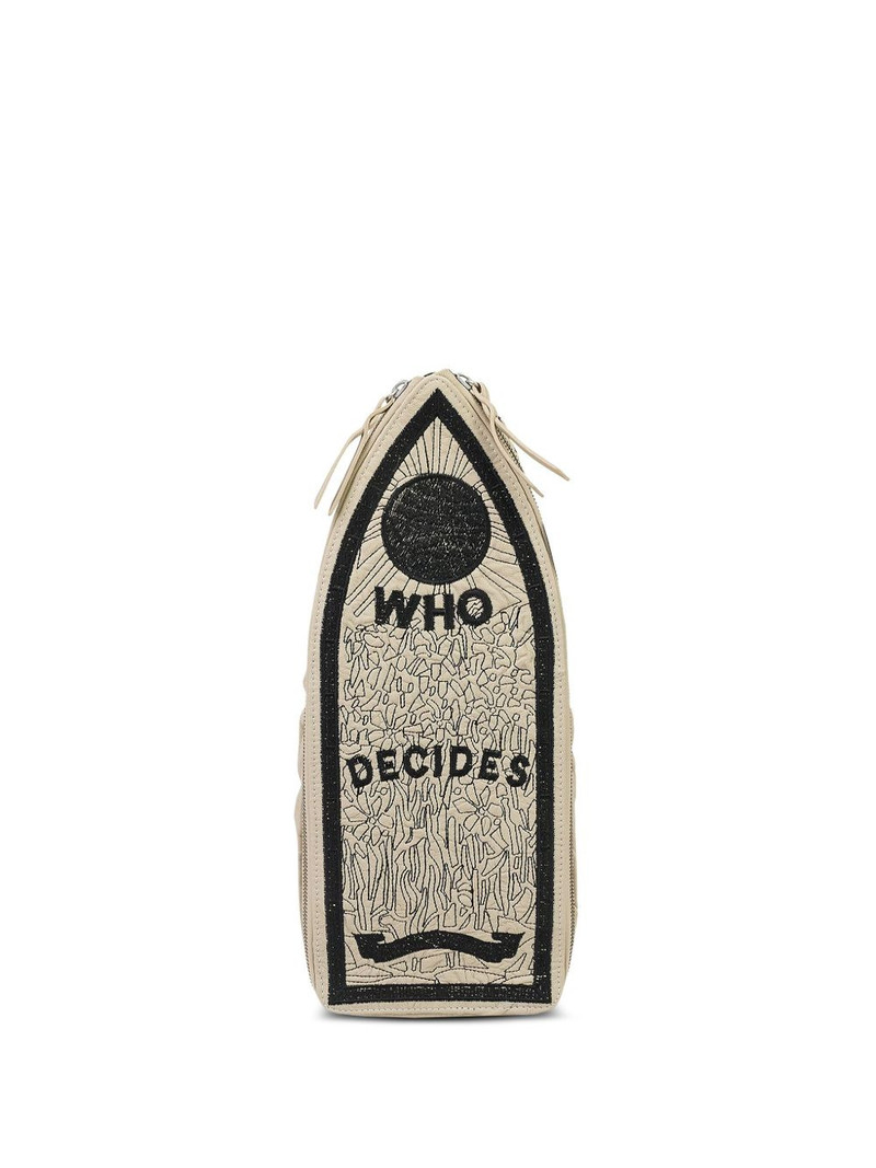 embroidered-logo backpack 1