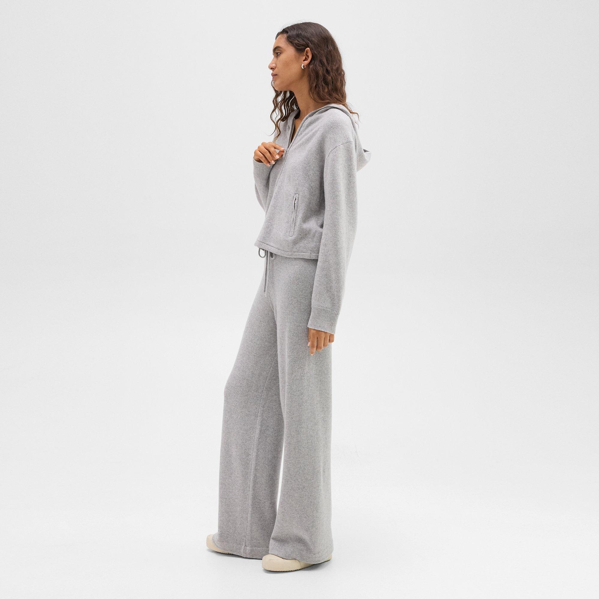 Track Pant in Felted Wool-Cashmere - 3