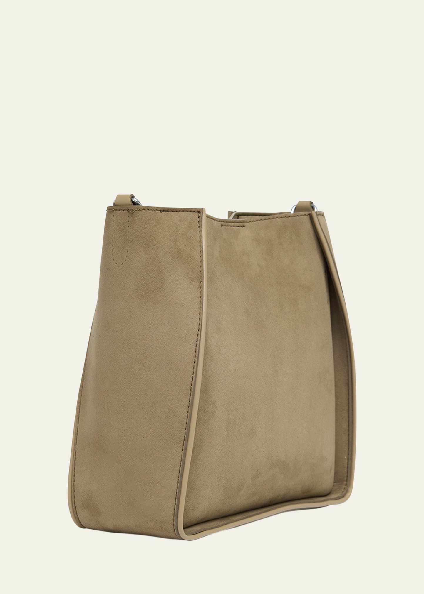 Alter Suede Piped Crossbody Bag - 3
