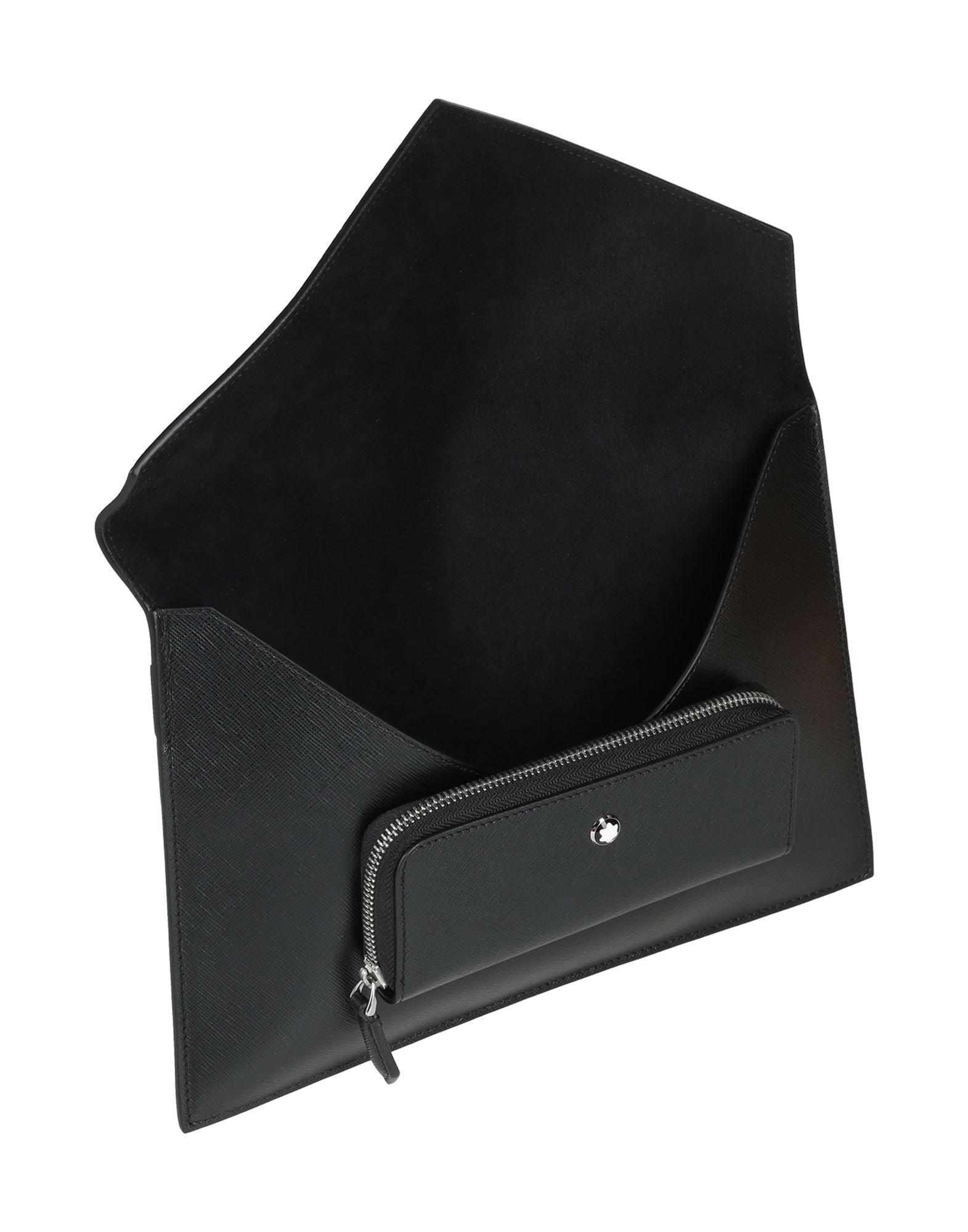 Black Men's Handbag - 2