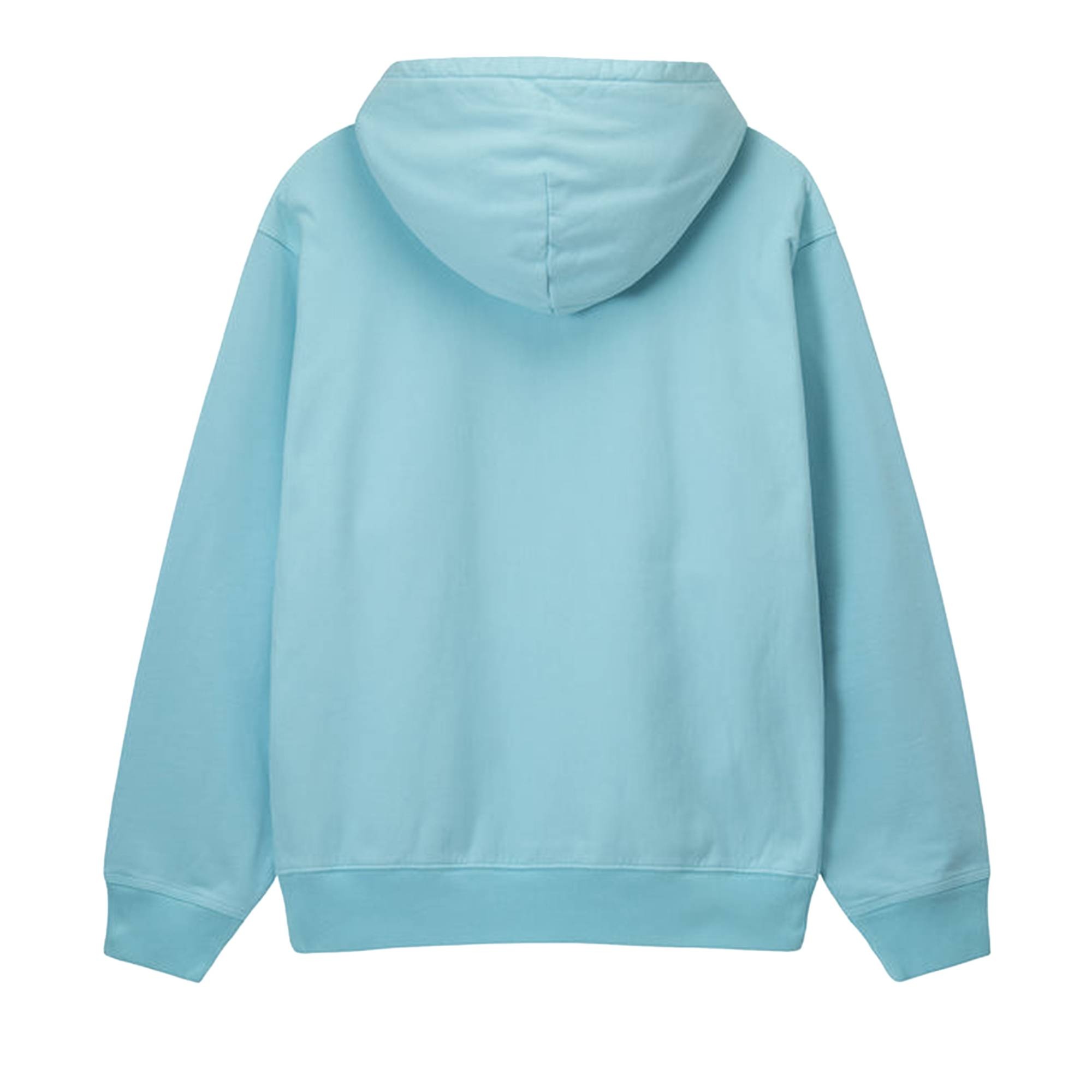 Stussy Overdyed Stock Logo Hoodie 'Blue' - 2