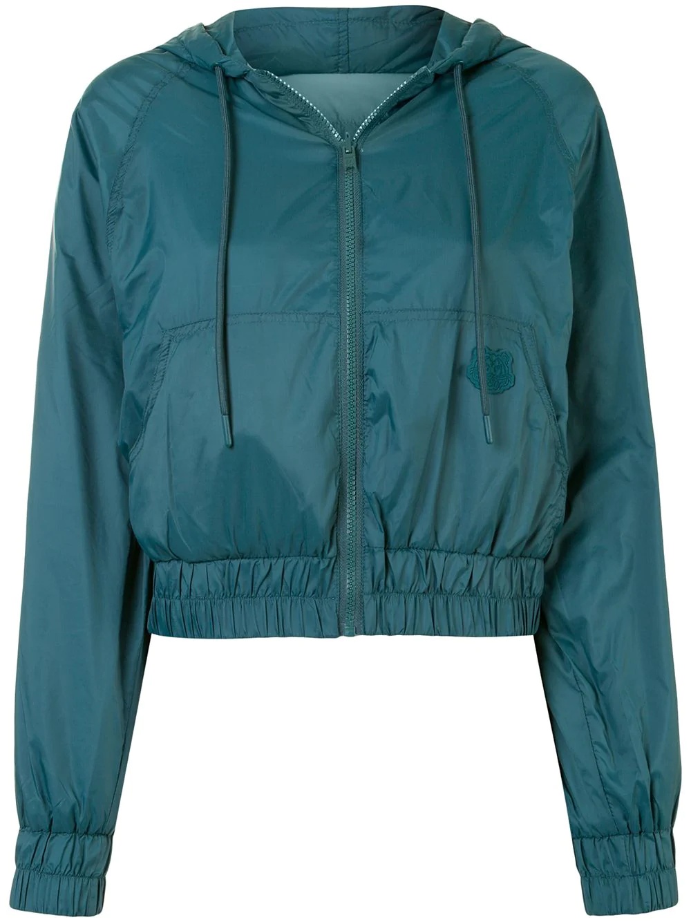 zip-up reversible padded jacket - 1