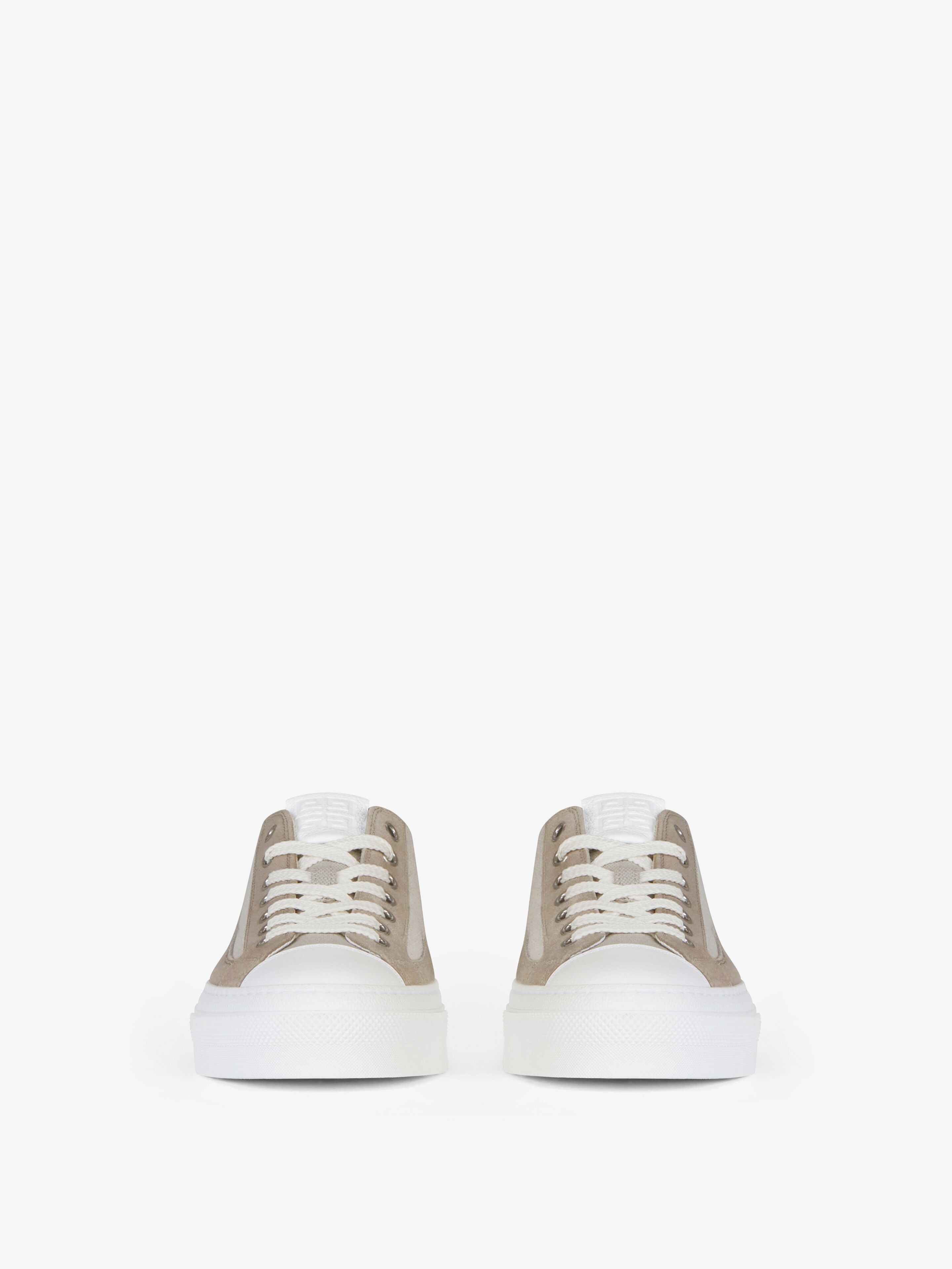 GIVENCHY CITY SNEAKERS IN CANVAS AND SUEDE - 2