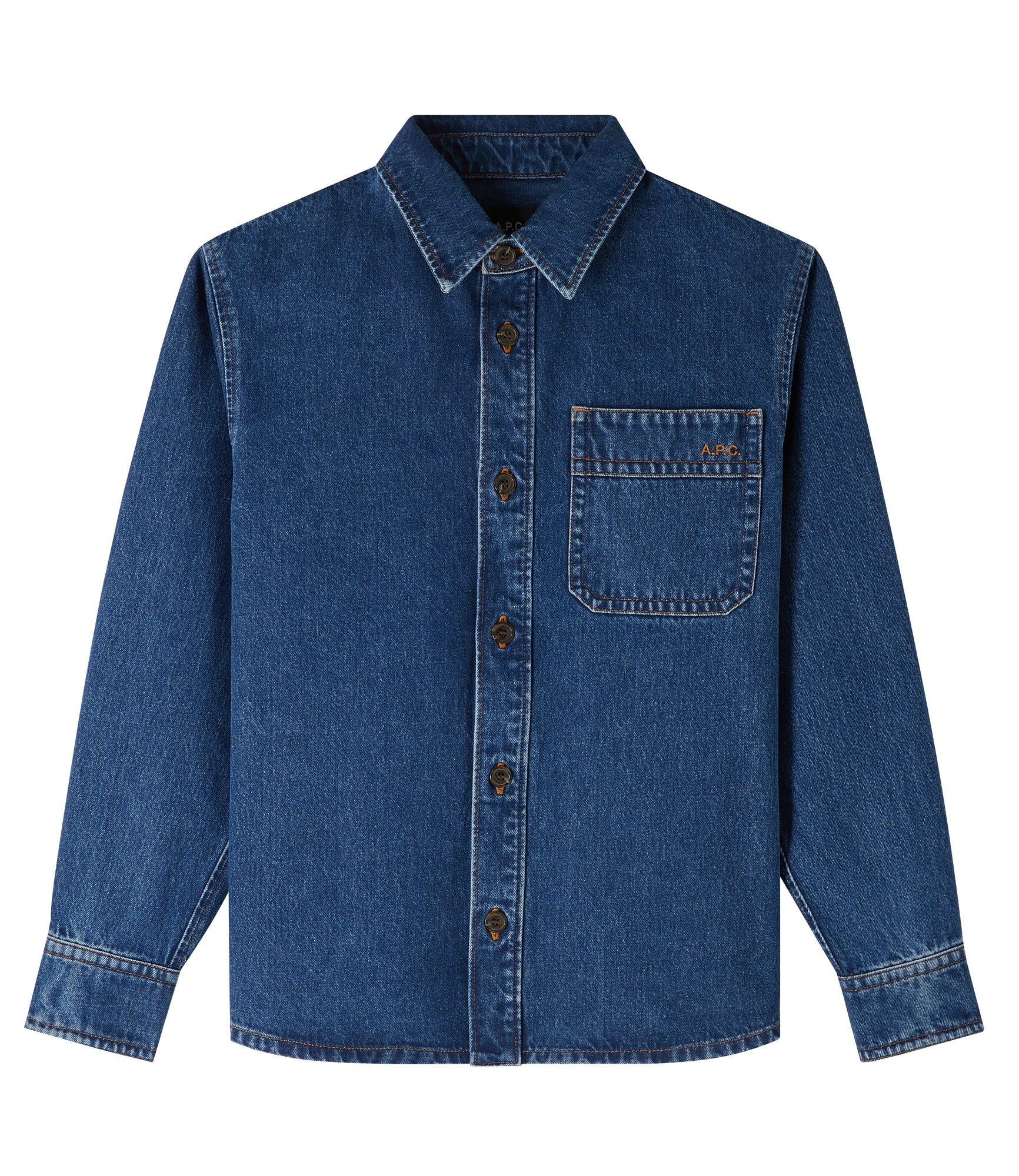 BASILE BRODÉE POITRINE OVERSHIRT - 1