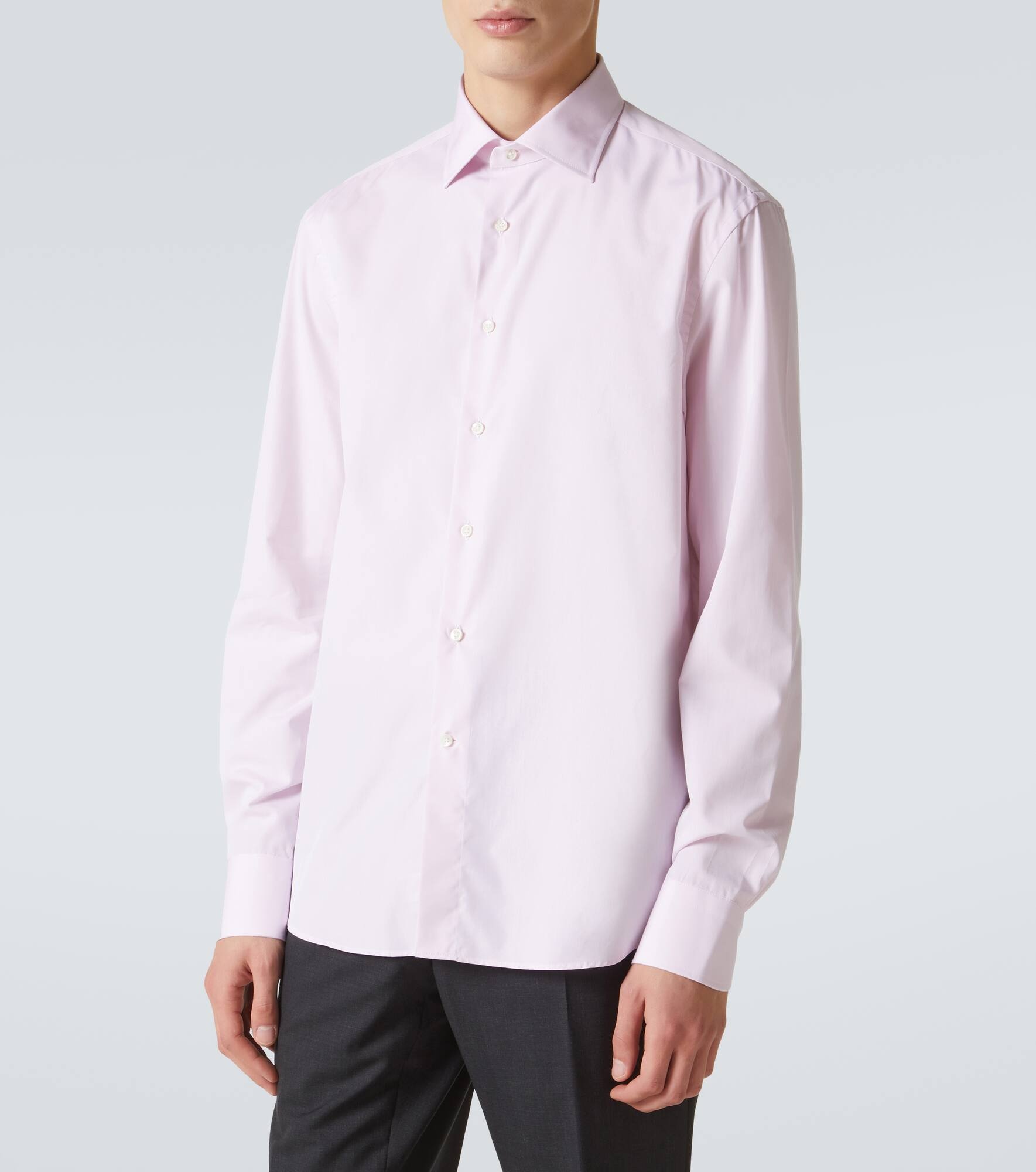 Cotton poplin shirt - 3
