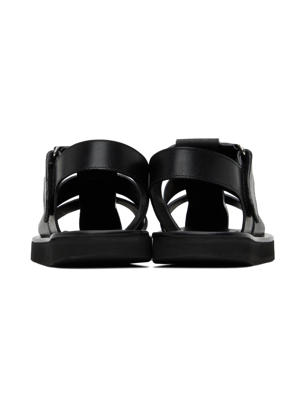 Black Cassius Sandals - 2