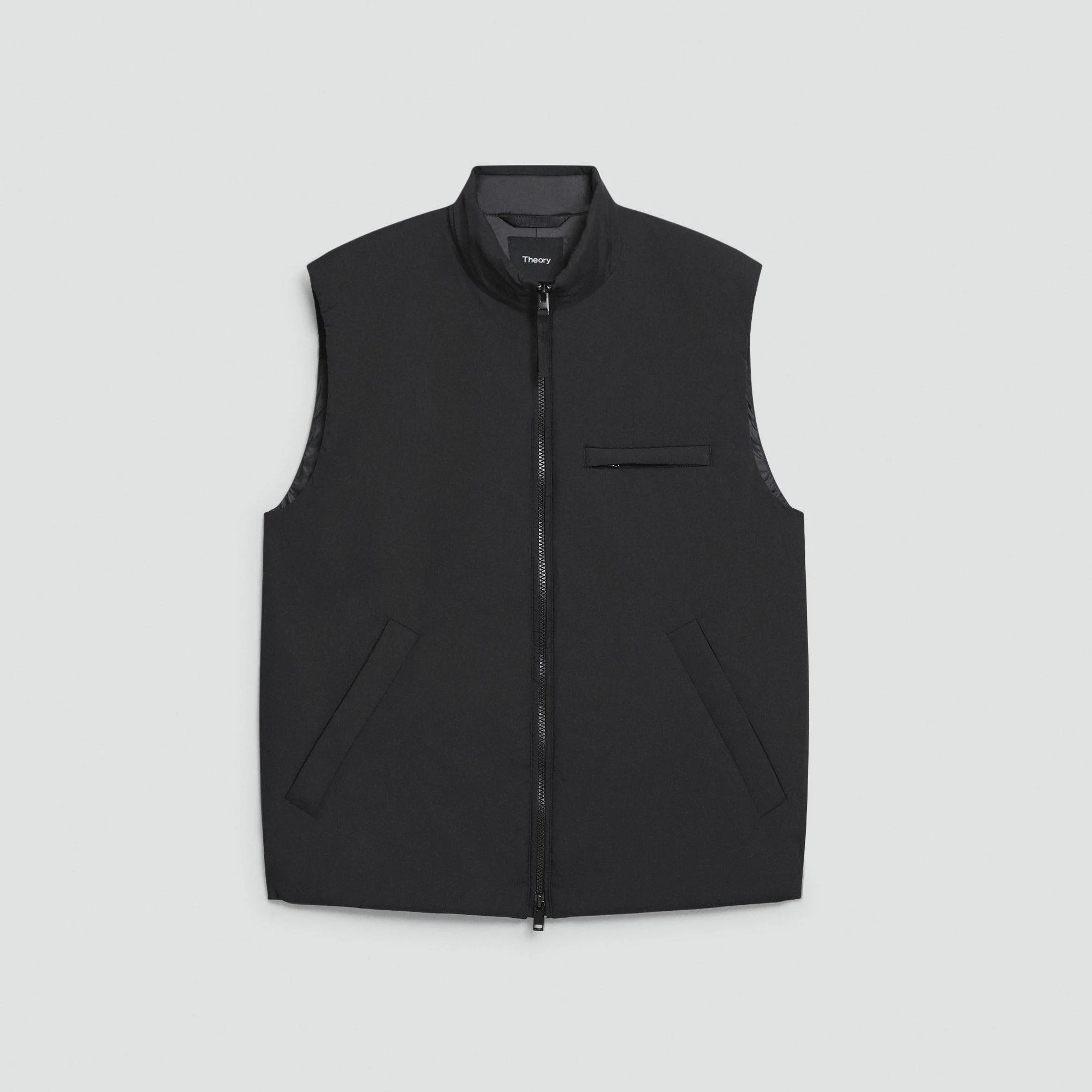 Zip-Up Vest in Motion Nylon - 1