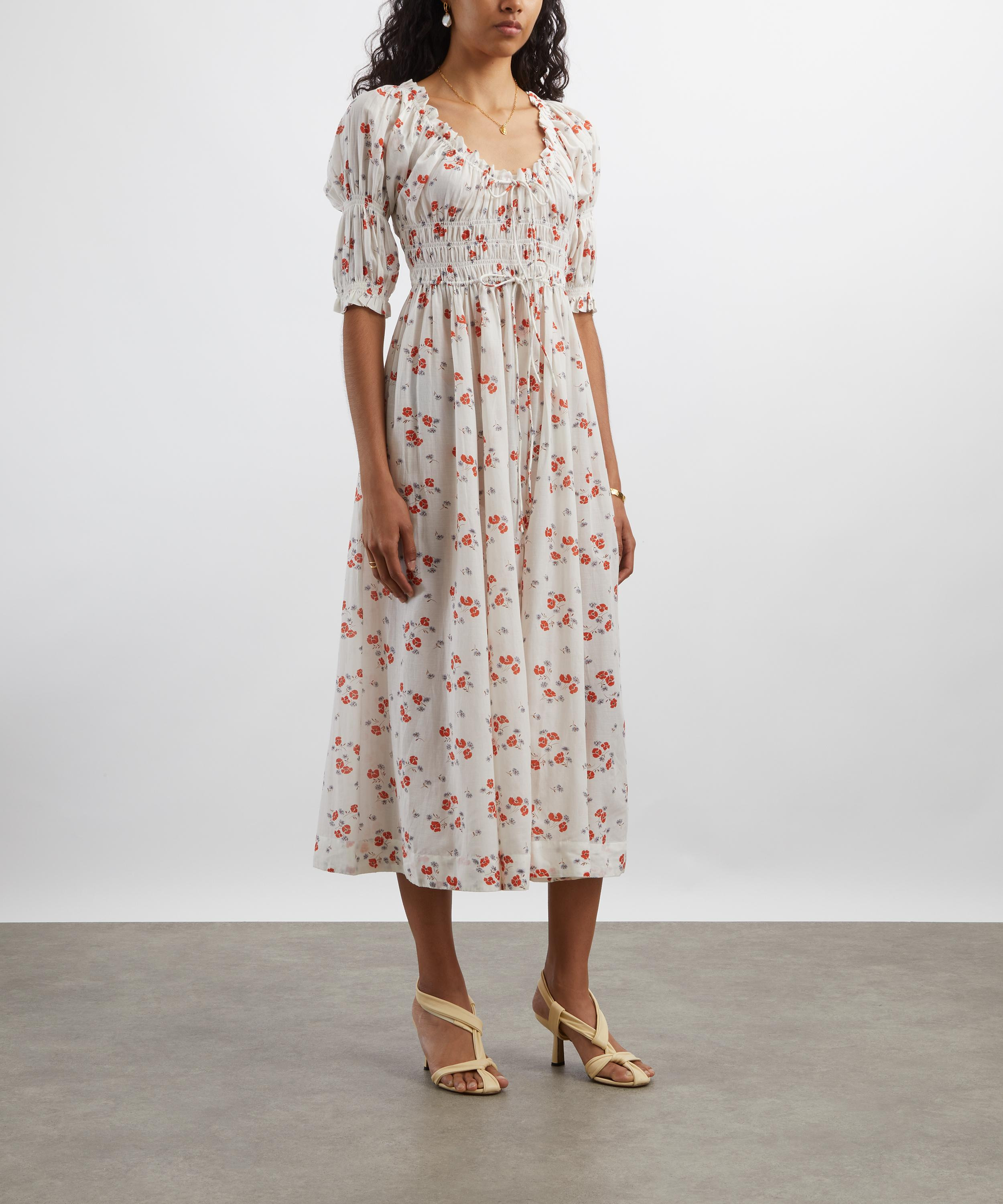 Ischia Poppy Field Dress - 3