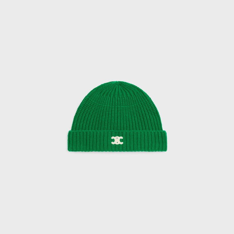 triomphe beanie IN Scottish Cashmere 1