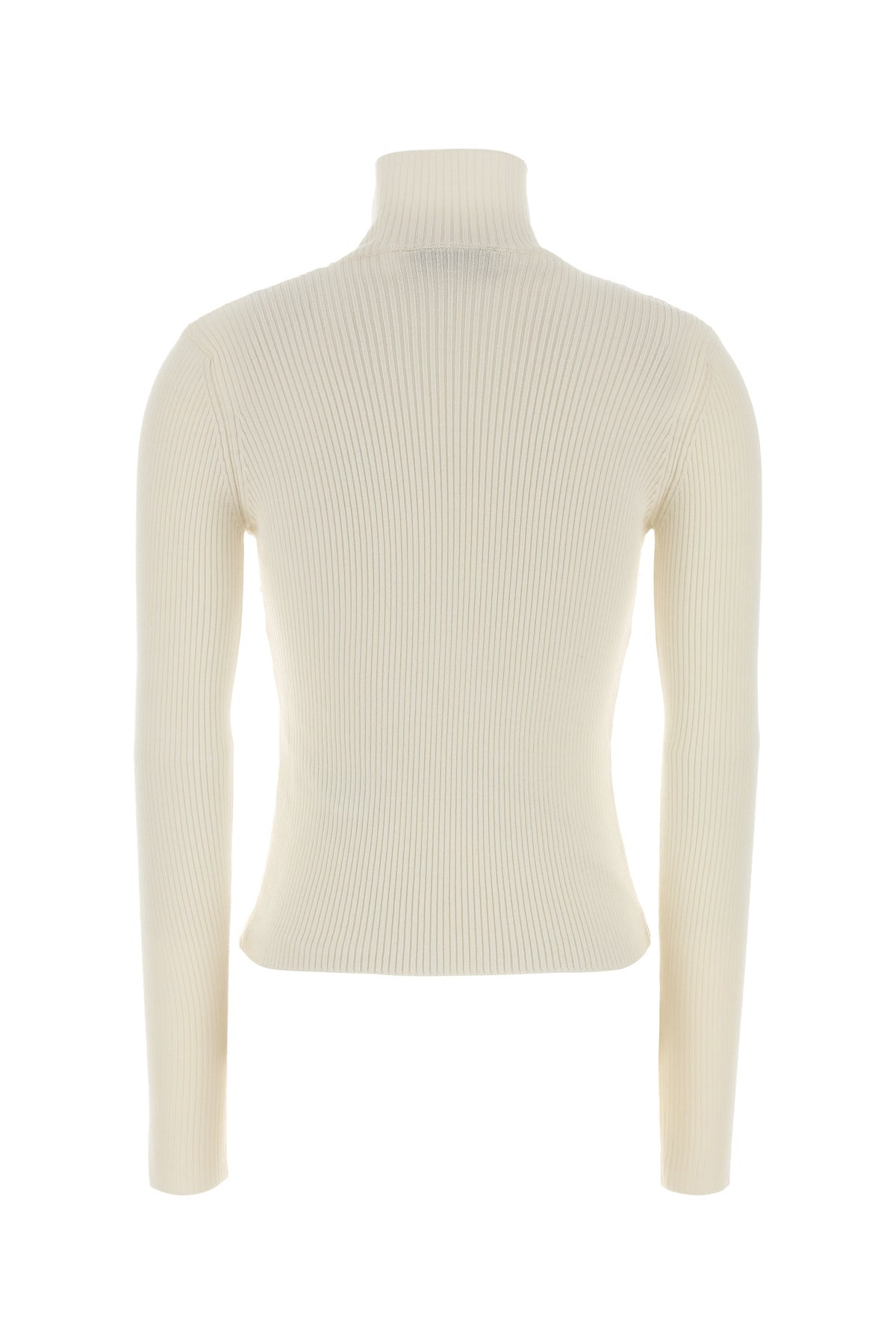 Ivory wool blend sweater - 2