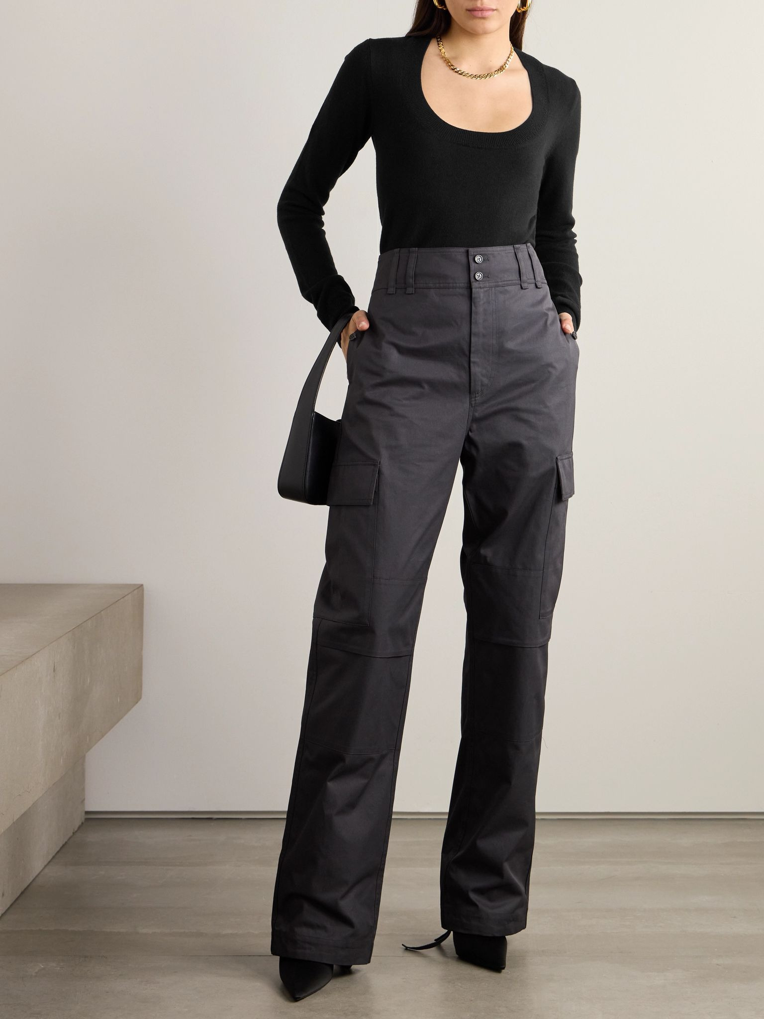 Wool sweater Black - 2