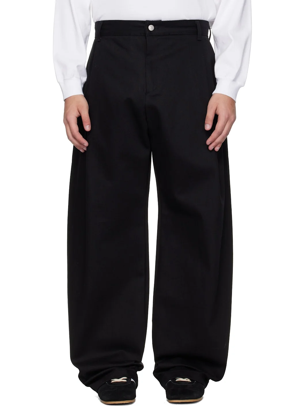 Black Denim 440 Bermuda Jeans - 1
