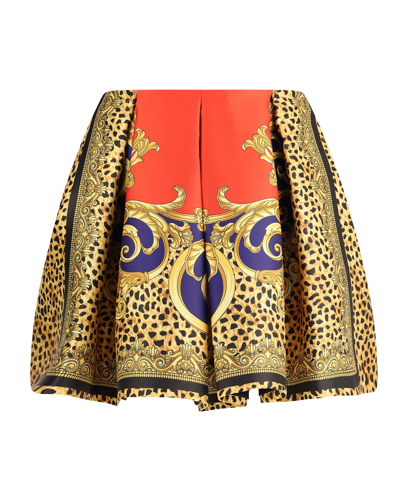 Silk-blend Duchesse Mini Skirt - 2
