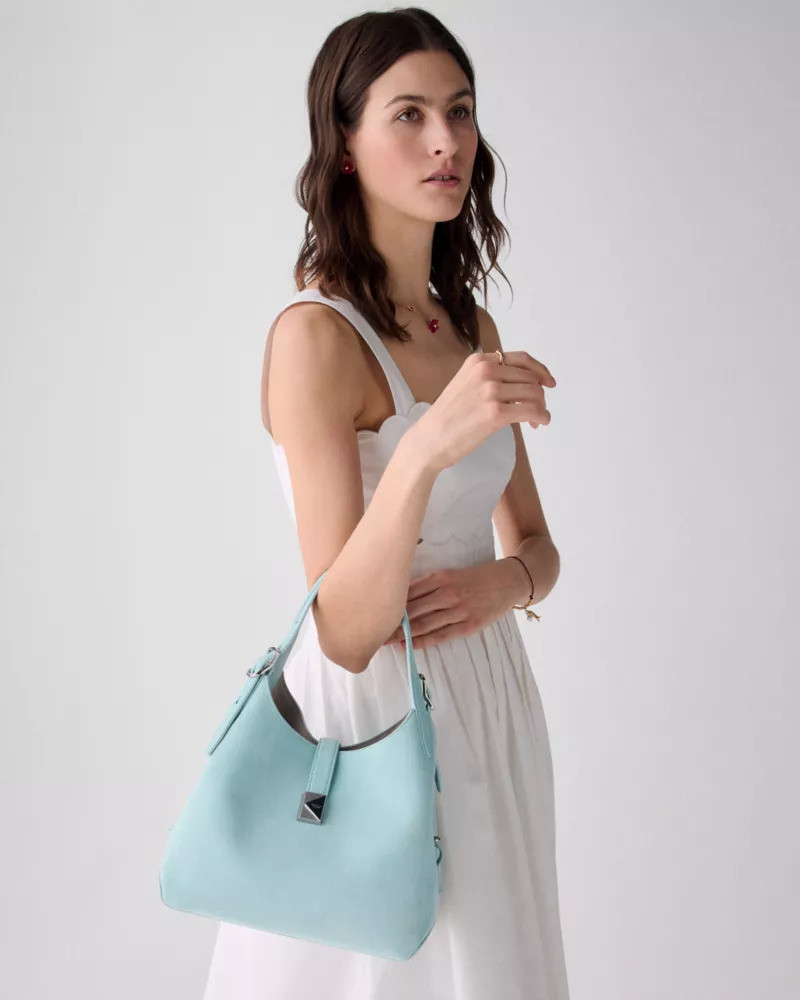 kate spade Deco Suede Crossbody Tote outlook