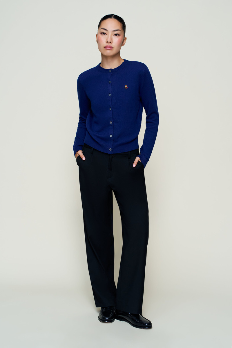 GUIZIO JUNE RELAXED WOOL CARDIGAN outlook