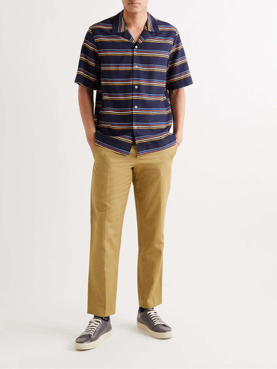 Paul Smith Convertible-Collar Striped Twill Shirt outlook