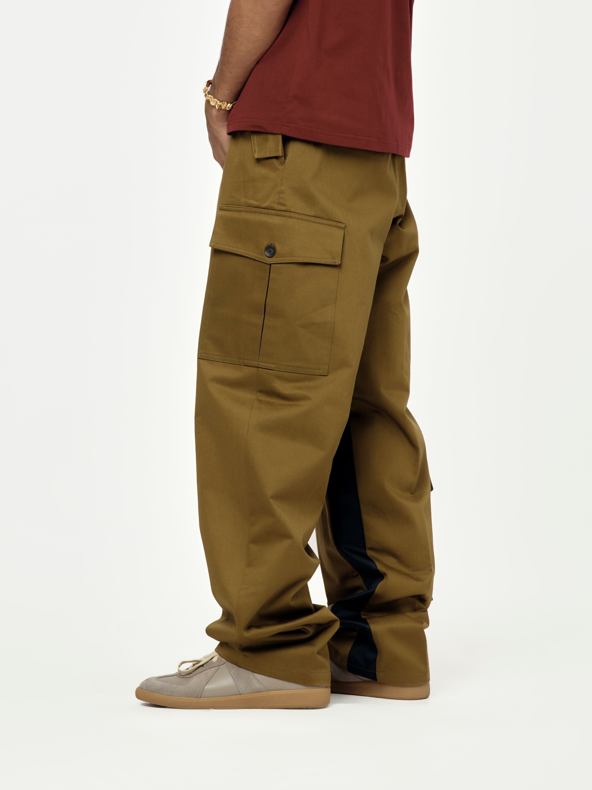 ROAM CARGO TROUSER (KHAKI GREEN) - 2