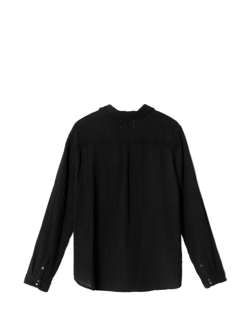 XÍRENA Scout textured long-sleeve shirt outlook