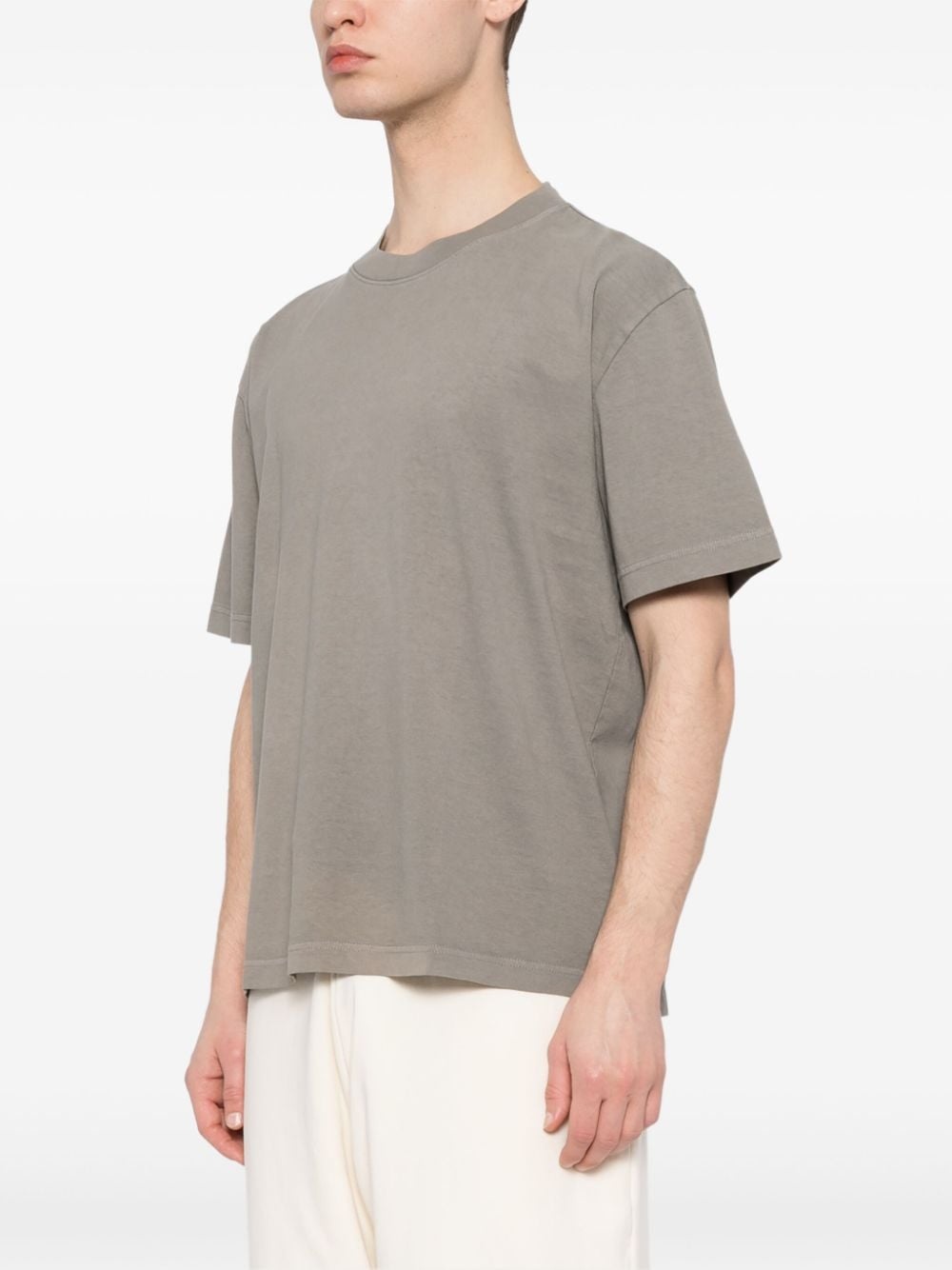 crew-neck cotton T-shirt - 3