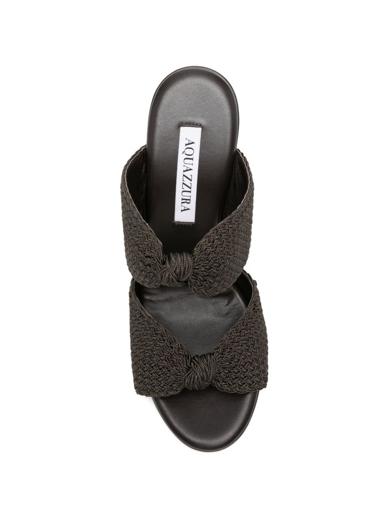 knot-detail woven sandals 4
