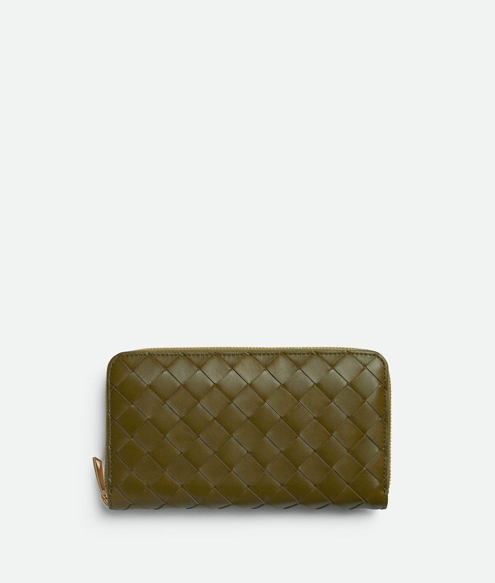Intrecciato Zip Around Wallet - 1
