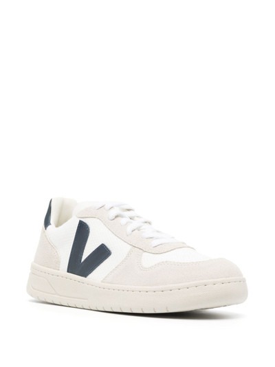 VEJA V-10 panelled lace-up sneakers outlook