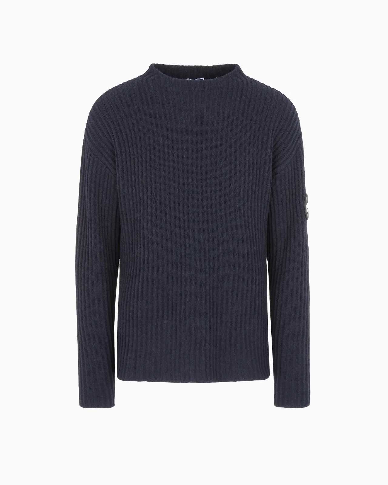 GIORGIO ARMANI NEVE JUMPER IN WOOL AND CASHMERE - 1