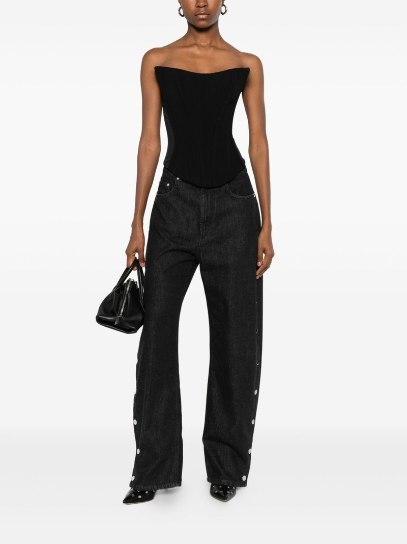 MUGLER strapless corset-style top outlook