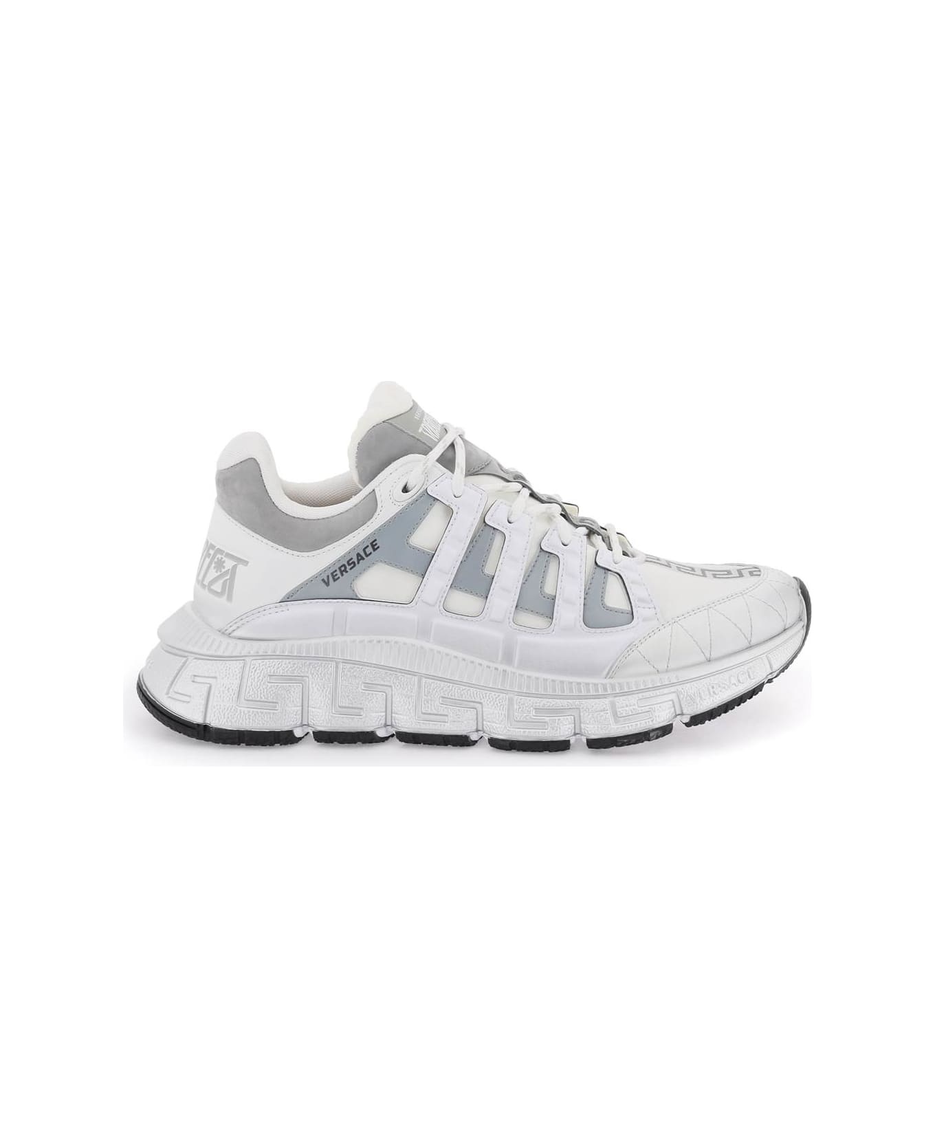 White 'trigreca' Sneakers - 1