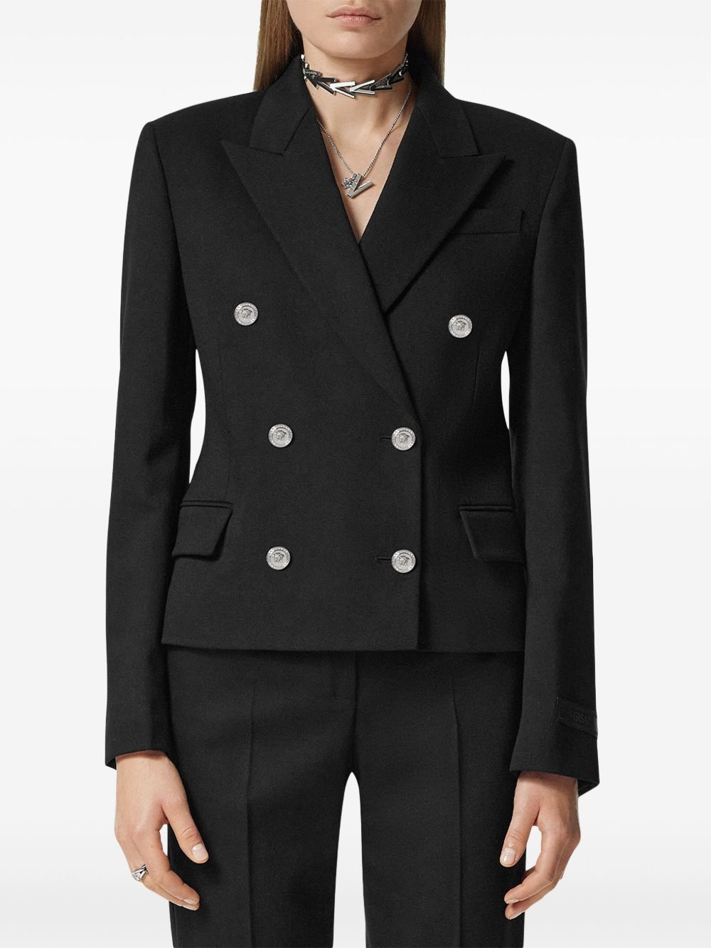 double-breasted blazer - 3