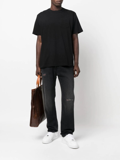 sacai crew-neck T-shirt outlook