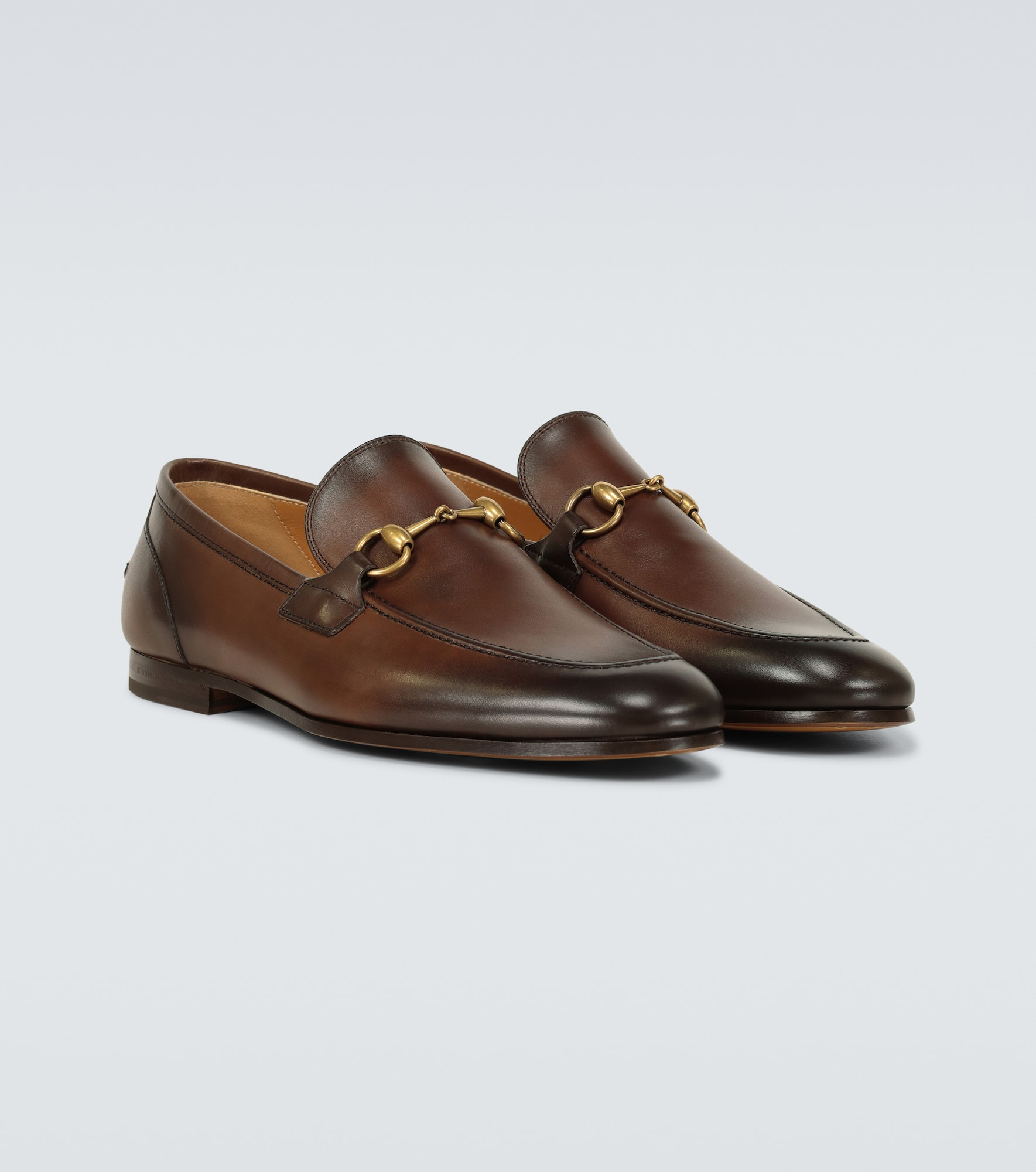 Gucci Jordaan leather loafers - 3