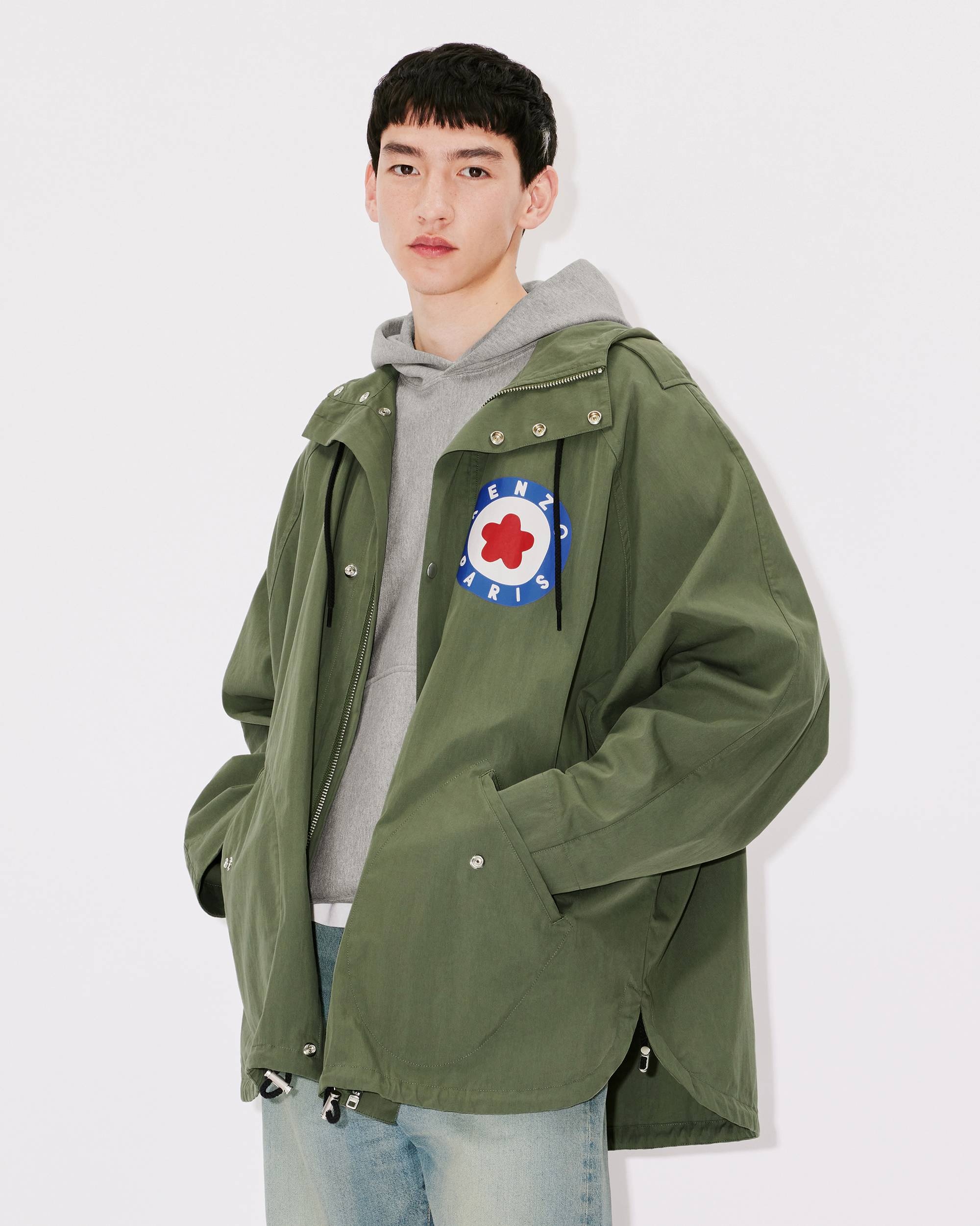 KENZO Target bat-wing windcheater - 3