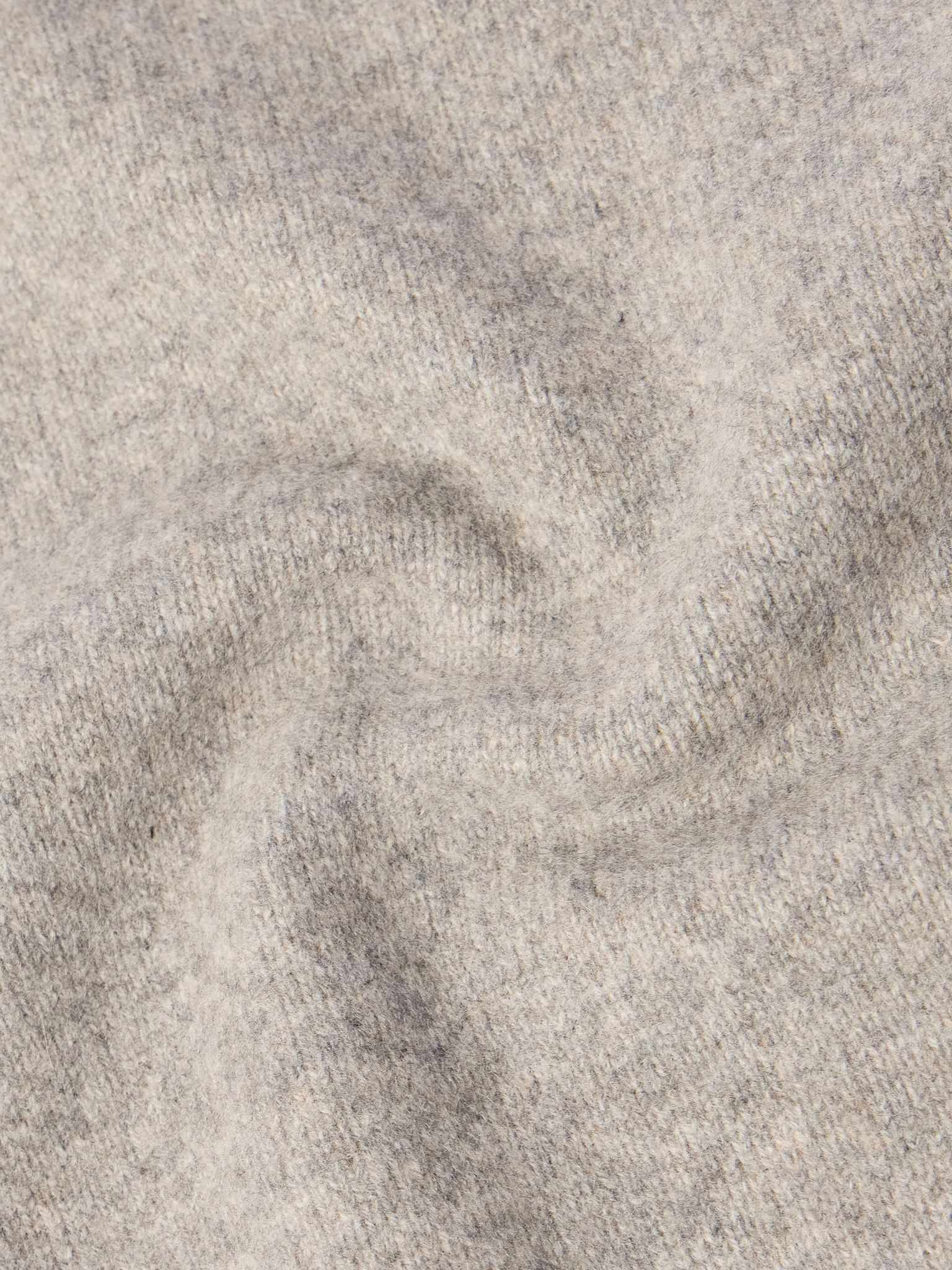 Wool and Cashmere-Blend Sweater Gray - 4