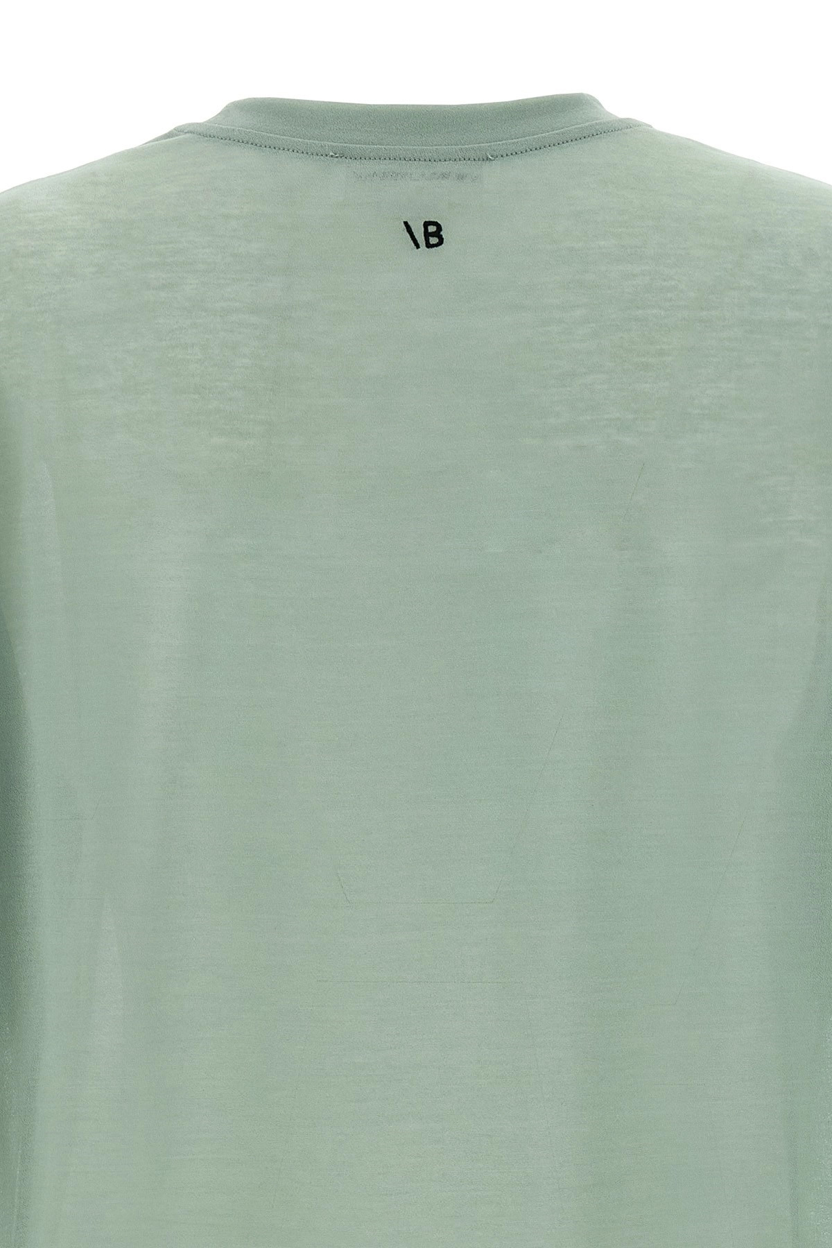 Logo embroidery t-shirt - 4