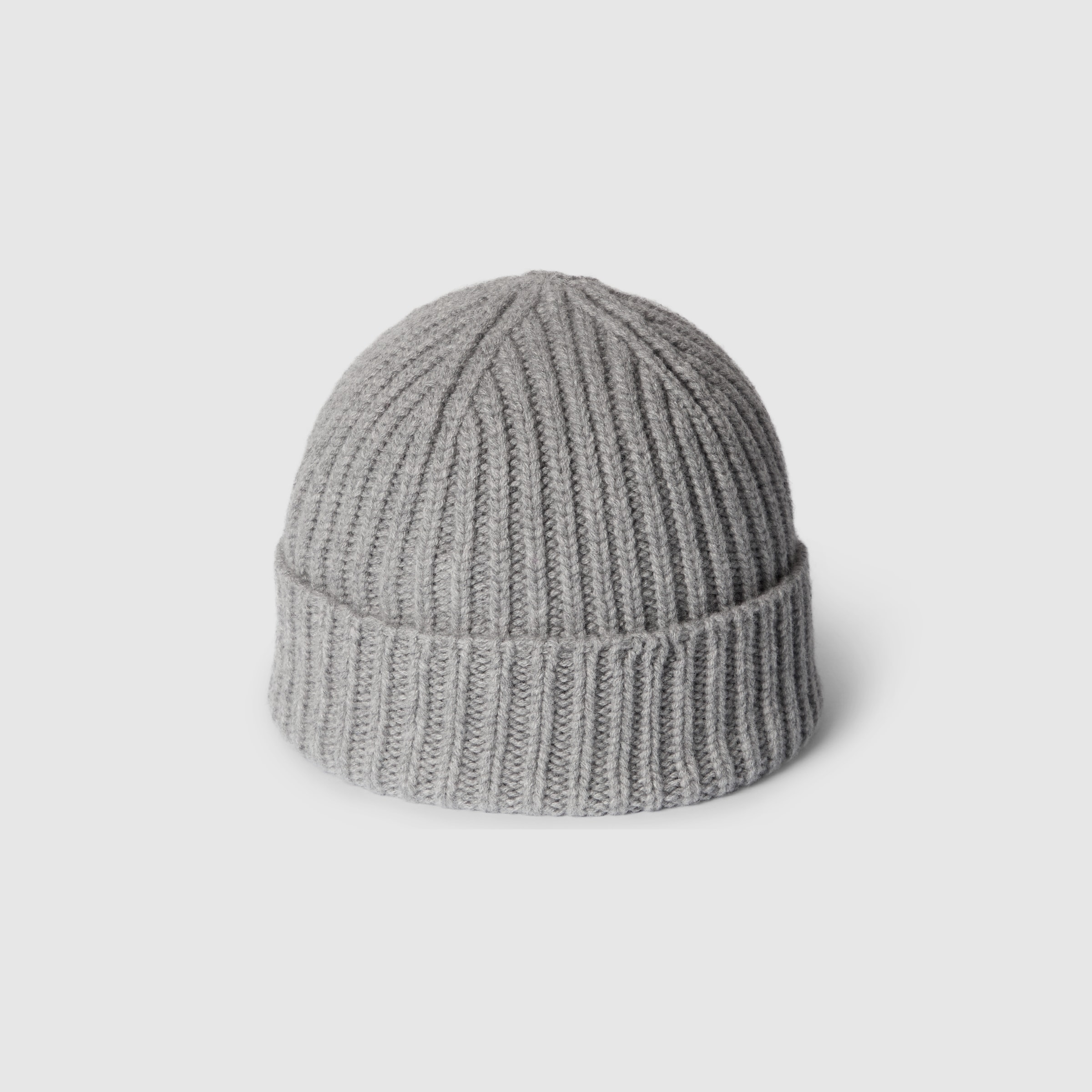 Wool cashmere hat with Double G - 4