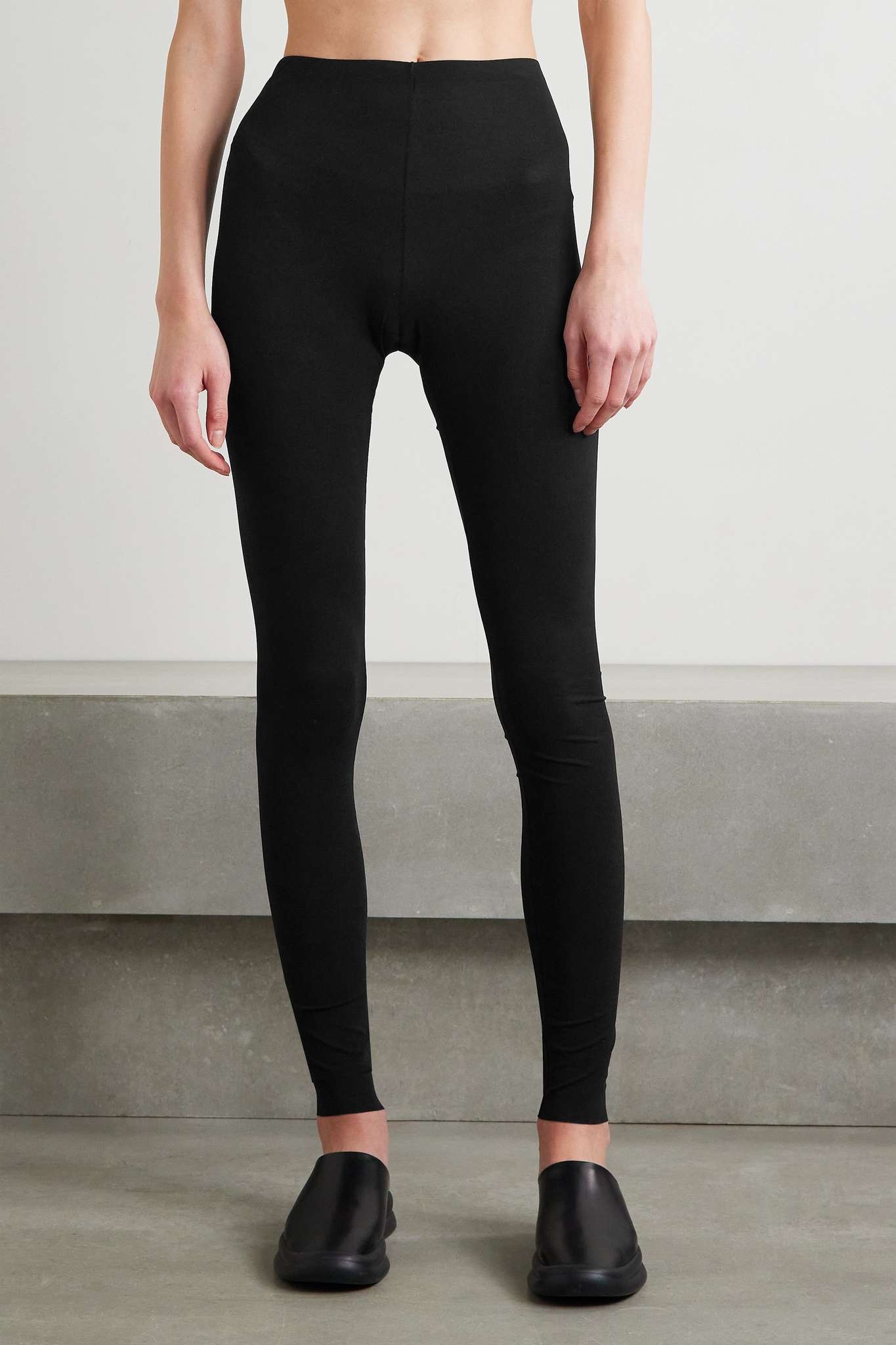 Fraidy stretch-silk jersey leggings - 3