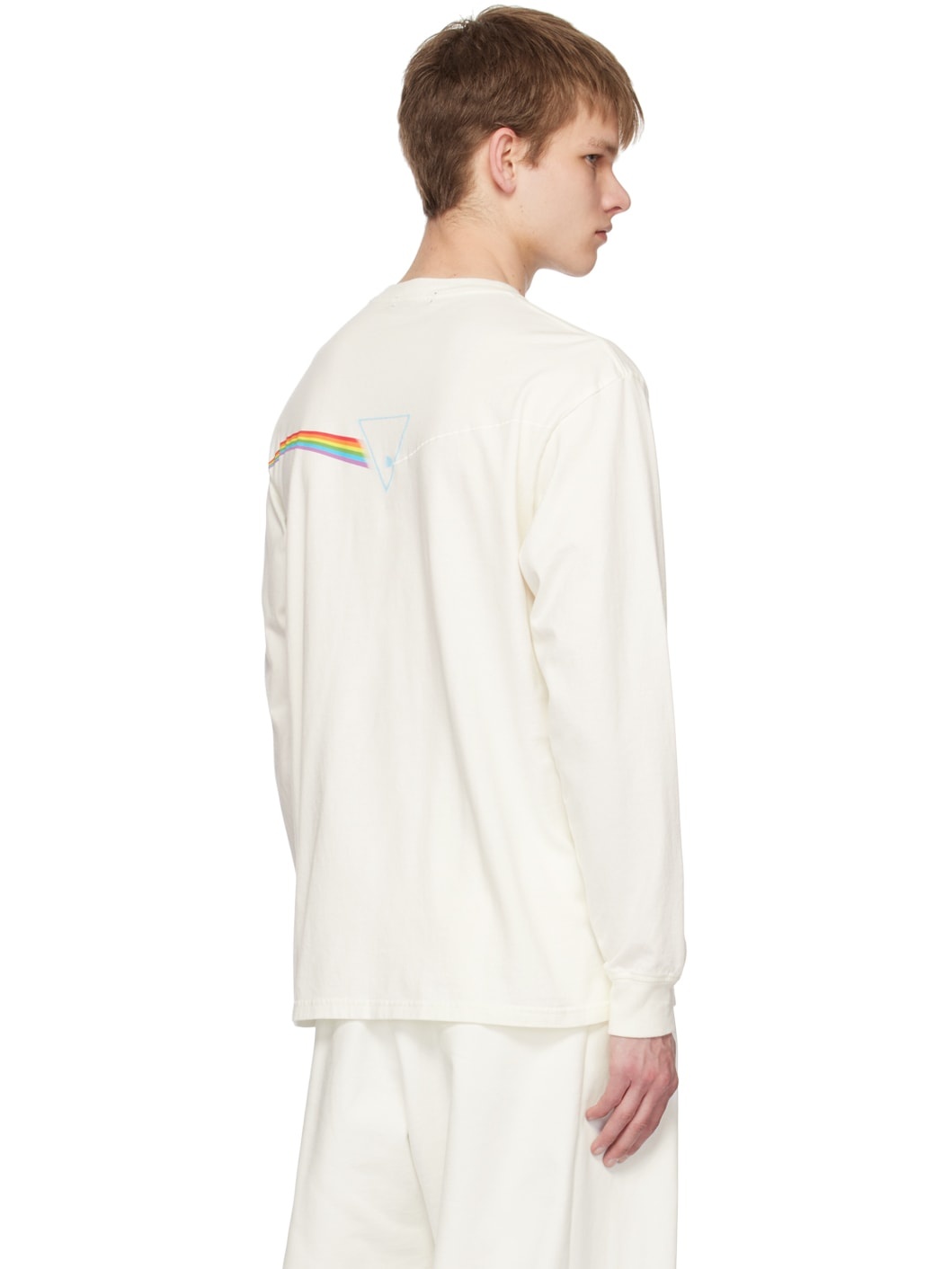 Off-White Print Long Sleeve T-Shirt - 3