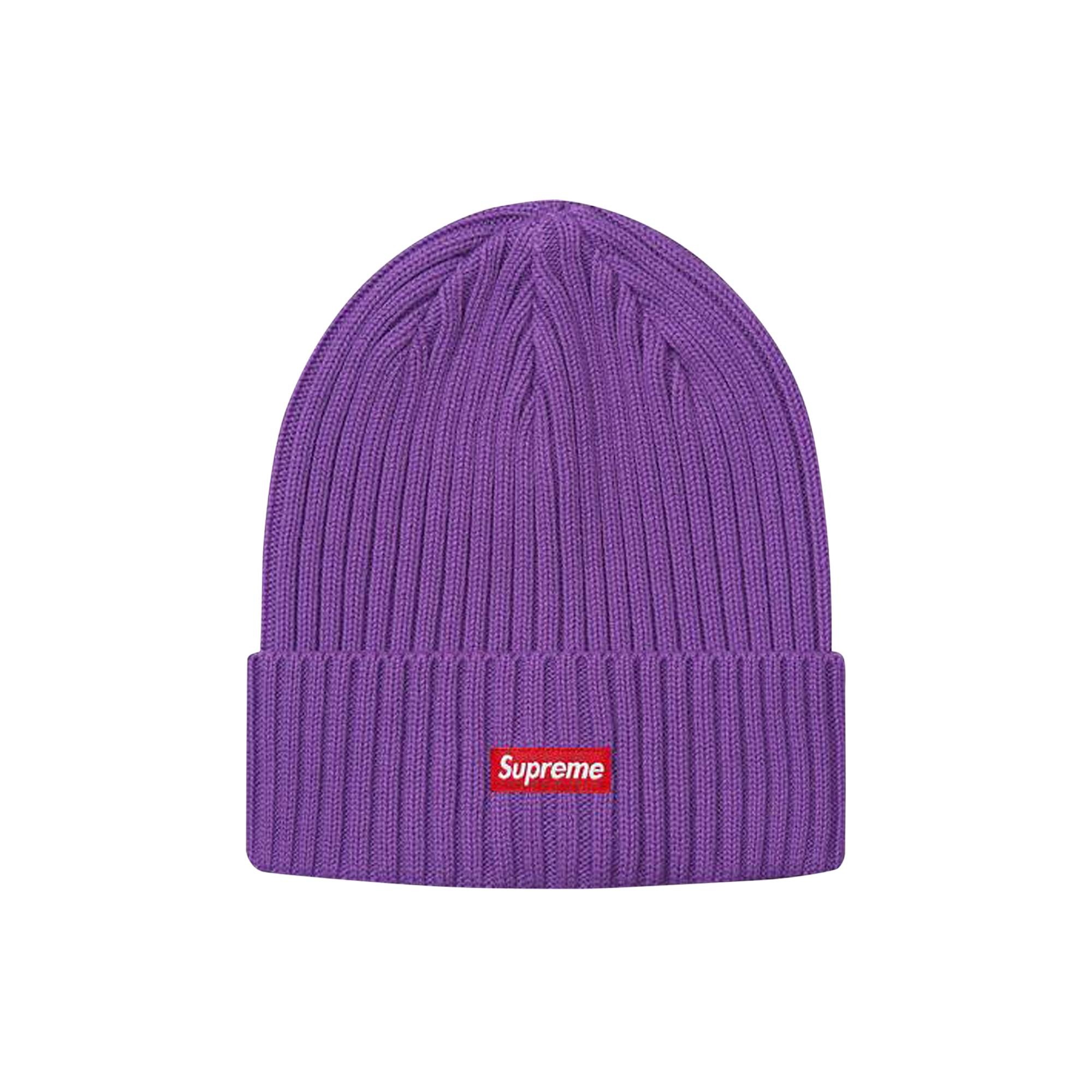 Supreme Overdyed Beanie 'Purple' - 1