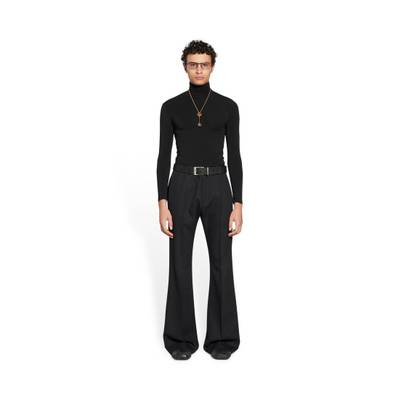 BALENCIAGA Tailored Flared Pants in Black outlook