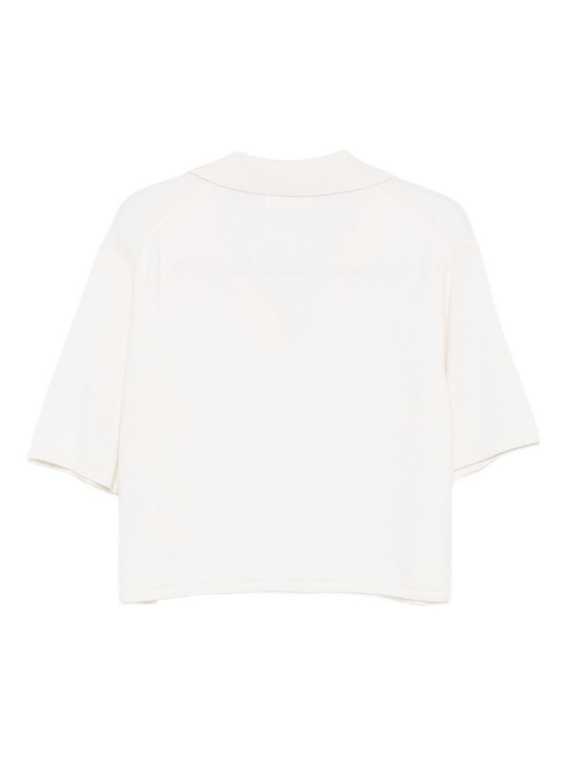 LISA YANG polo-collar T-shirt outlook