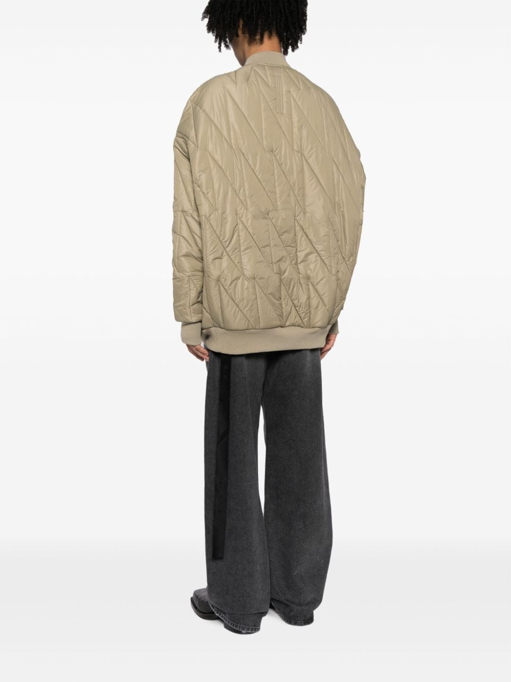 quilted bomber jacket - 4