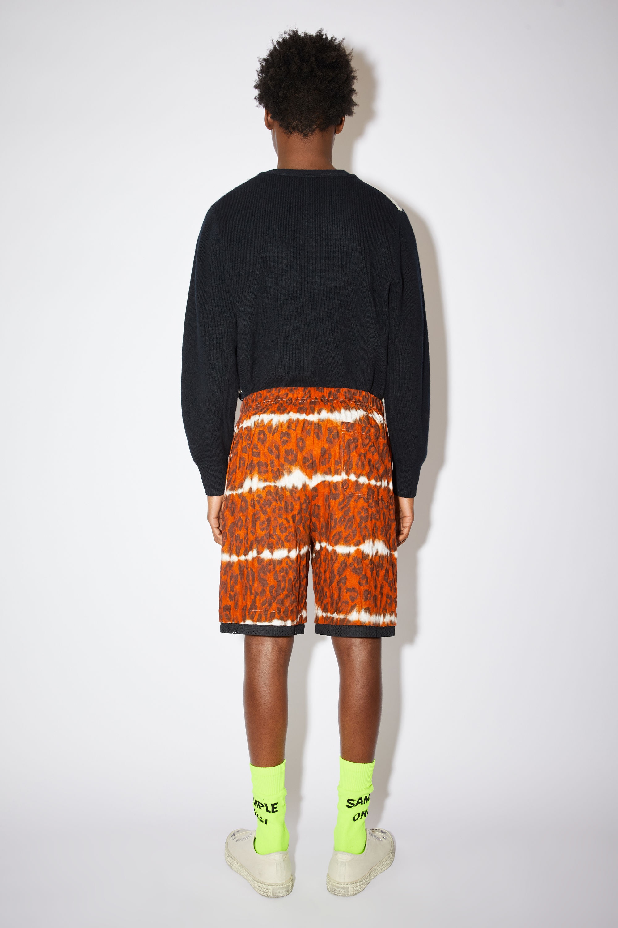 Casual shorts - Rust red/brown - 3