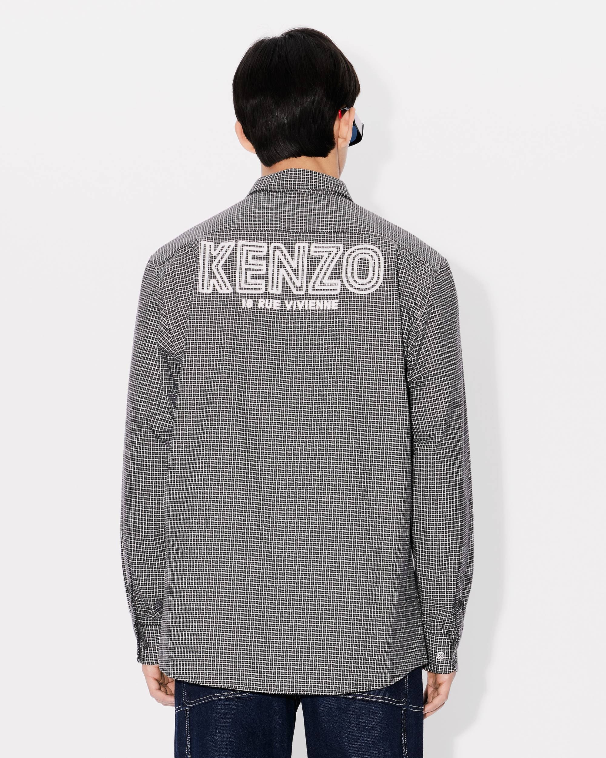 'KENZO Archive 1970' embroidered military shirt - 4